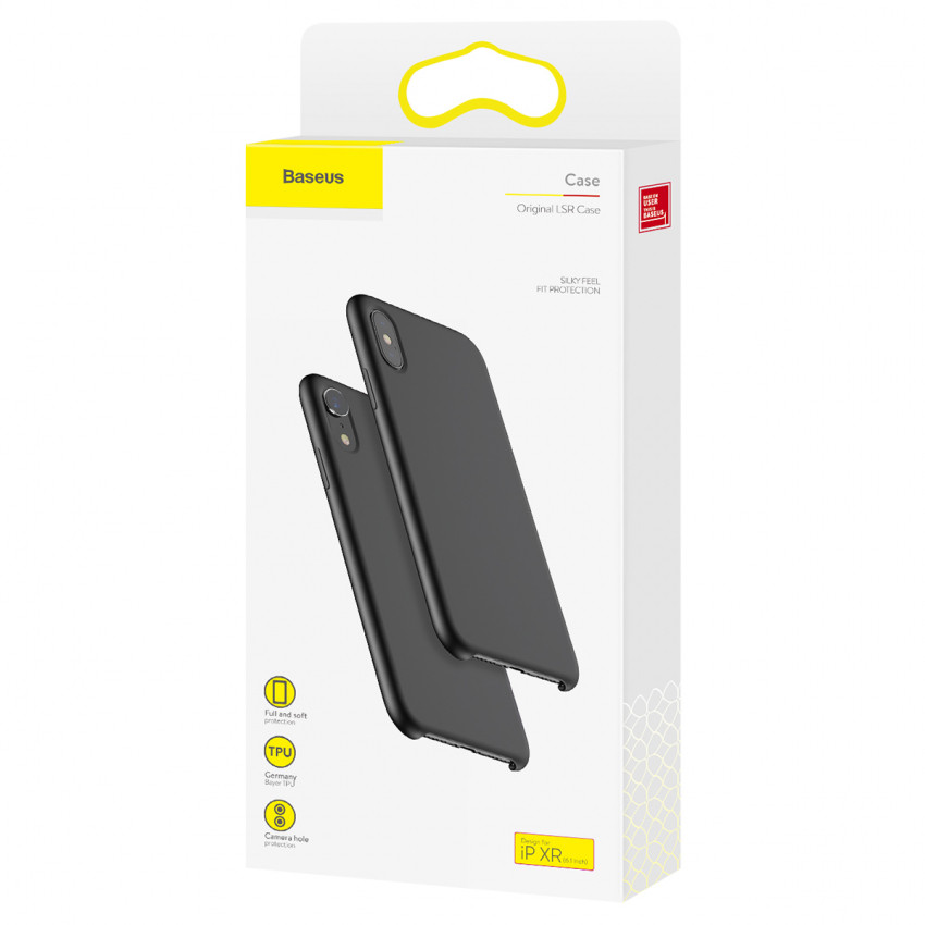 Чехол Baseus для iPhone XR Original LSR Black (WIAPIPH61-ASL01)-