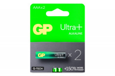 Батарейки AAА LR03 №GP24АUРETA21-2GSB2 Ultra+ Alkaline GP 2шт.-[articul]