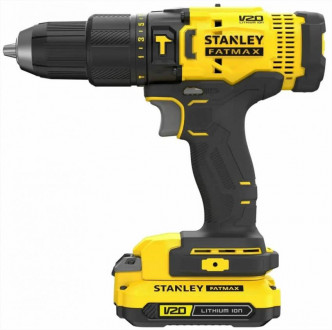 Дриль-шурупокрут ударний акумуляторний STANLEY FATMAX SCD711C2K