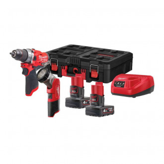 Набір акумуляторних інструментів Milwaukee M12 FPP2AW-402P-[articul]