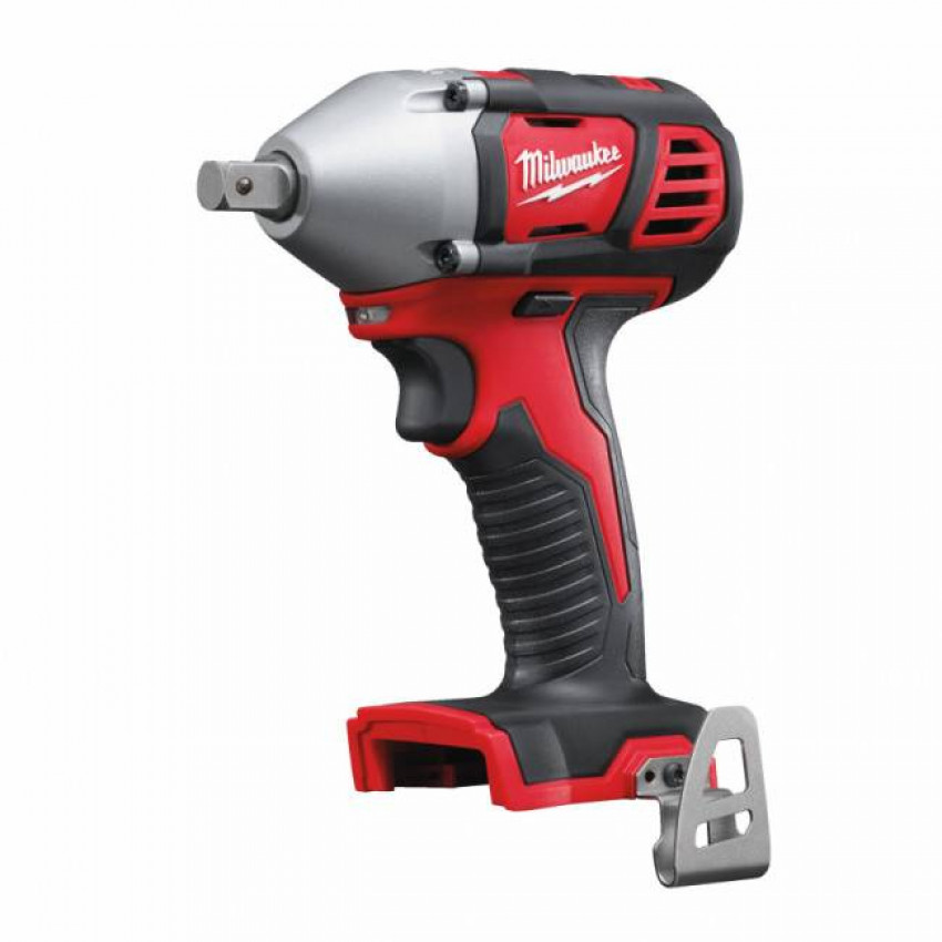 Гайкокрут акумуляторний 1/2" MILWAUKEE, M18 BIW12-402C, 240Нм (зарядний пристрій, 2 акум.Х 4Ач, кейс)-4933443607