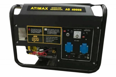 Бензиновий генератор Atimax AG4000E 230В-[articul]