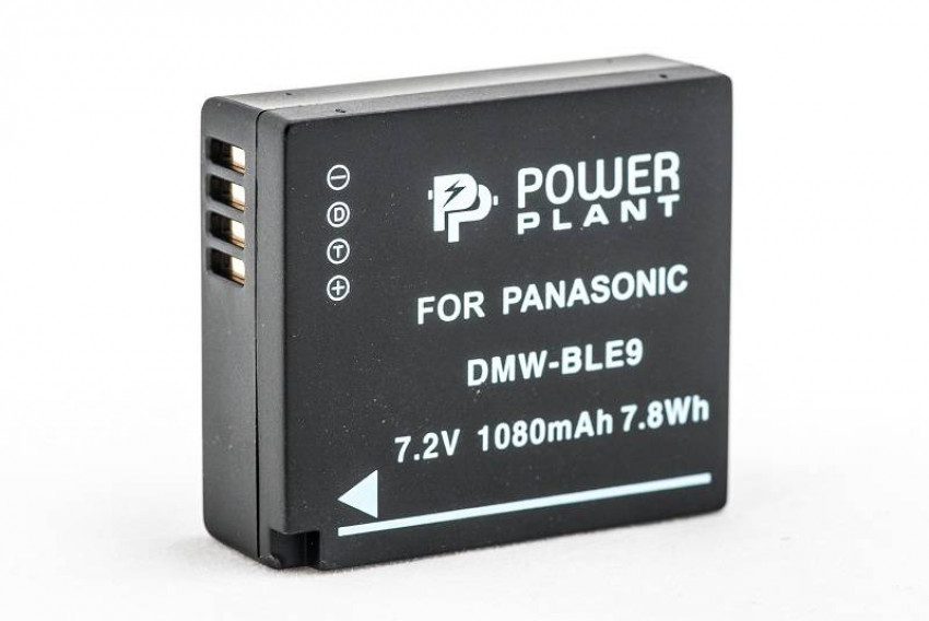 Акумулятор PowerPlant Panasonic DMW-BLE9 1080mAh-DV00DV1299