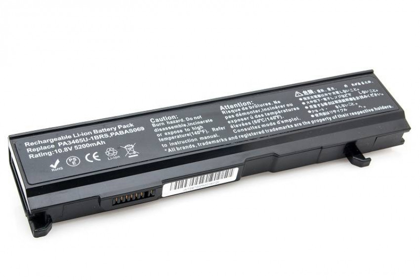 Акумулятор для ноутбука TOSHIBA Satellite A80 (PA3465U-1BRS, TA2465LH) 10.8V 5200mAh-NB00000139