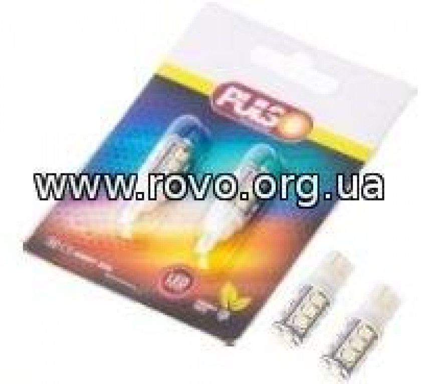 Лампи PULSO/габаритні/LED T10/16 SMD-3528/12v/White-LP-21316 (30/250) Taiwan