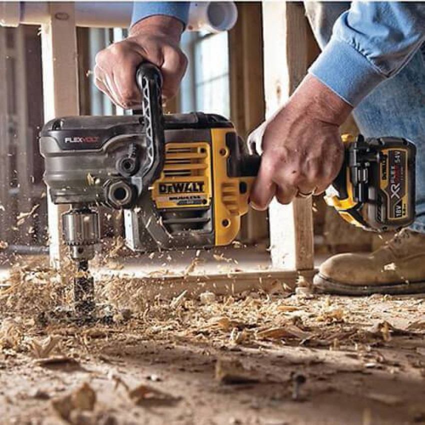 Дриль-шуруповерт кутовий акумуляторний безщітковий DeWALT DCD460NT-DCD460NT