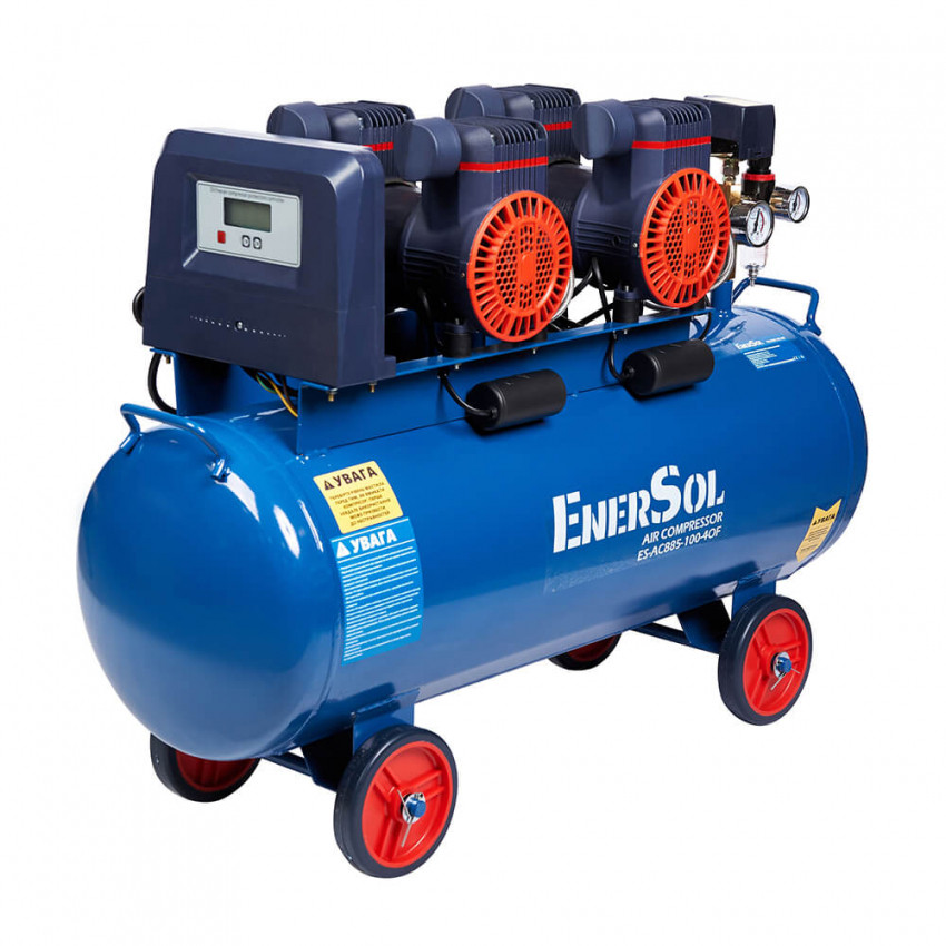 Компресор повітряний поршневий EnerSol ES-AC885-100-4OF-ES-AC885-100-4OF