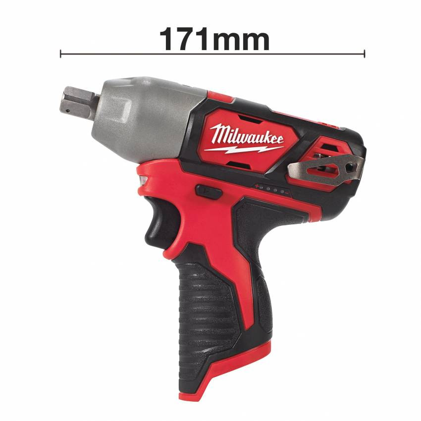 Гайковерт акумуляторний 1/2" MILWAUKEE, M12 BIW12-0, 138Нм-4933447134