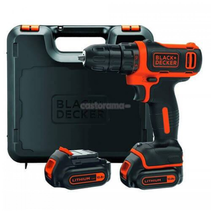 Дриль-шуруповерт акумуляторний BLACK DECKER BDCDD12KB-BDCDD12KB