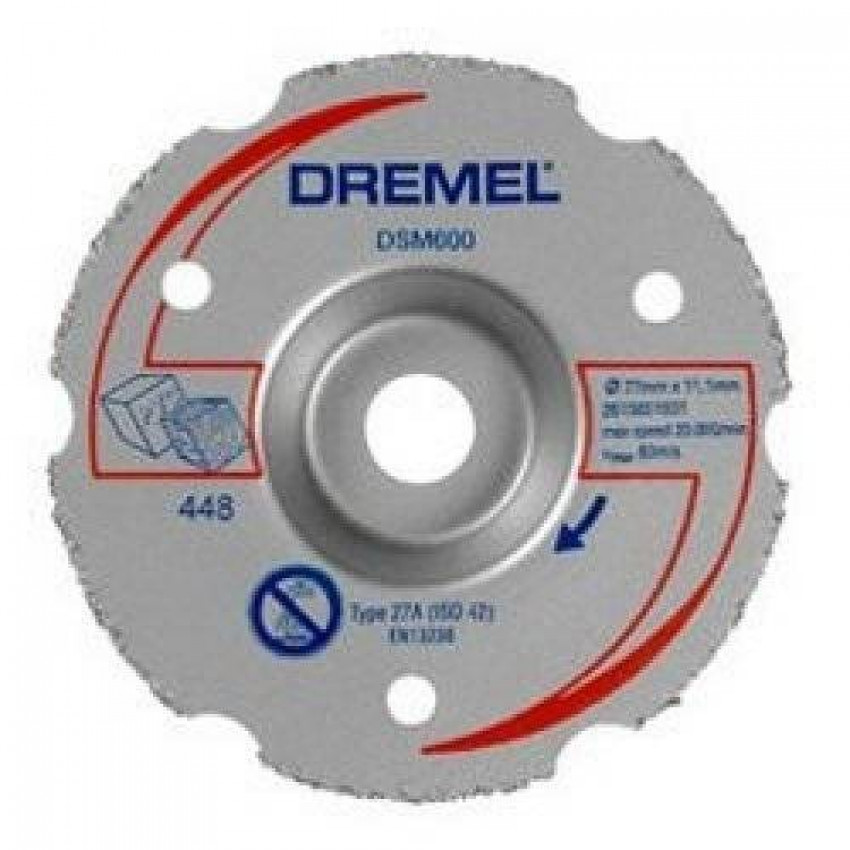 Відрізний диск для різання внизу Dremel DSM600-2615S600JA