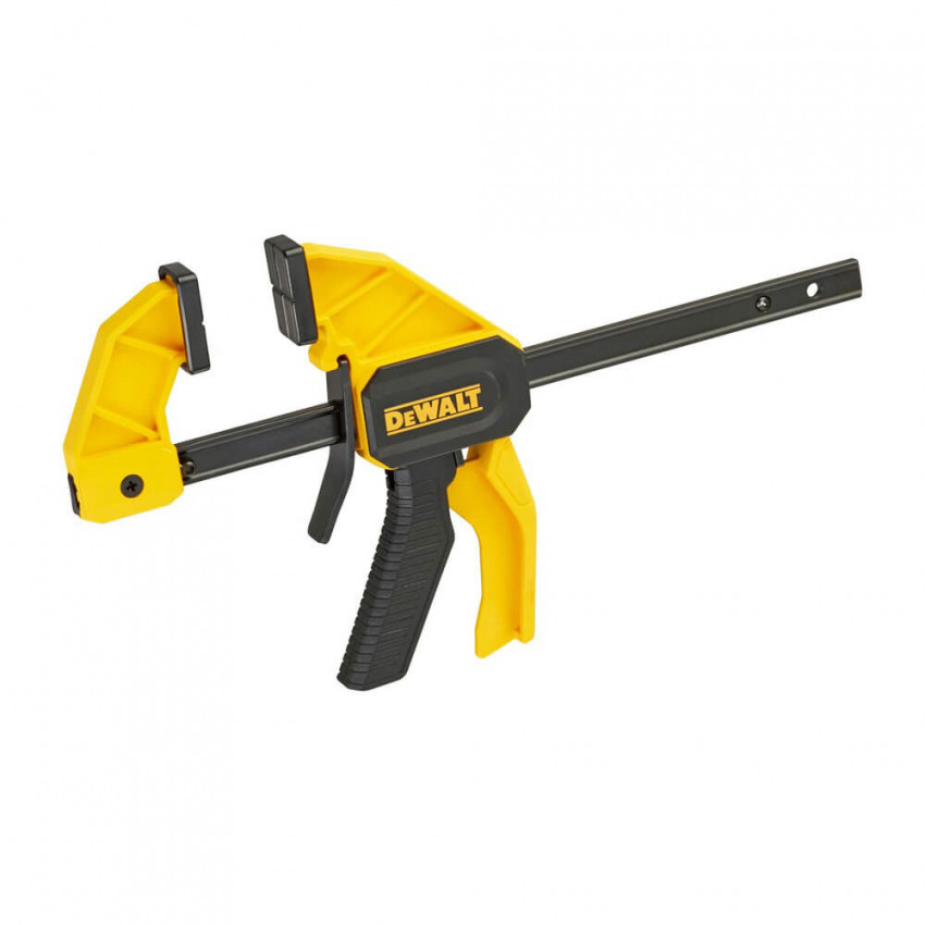 Струбцина М триггерная з максимальним зусиллям стиснення 45 кг DeWALT DWHT0-83139-DWHT0-83139