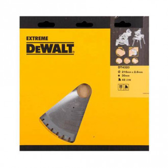 Диск пильний EXTREME WORKSHOP DeWALT DT4320-[articul]