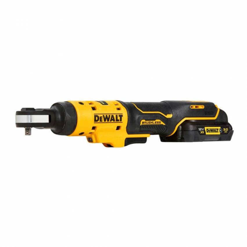 Гайкокрут кутовий - ключ-храповик акумуляторний безщітковий DeWALT DCF504L1G-DCF504L1G