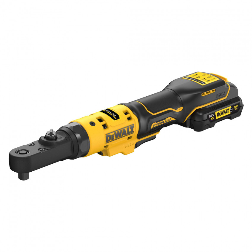 Гайкокрут кутовий - ключ-храповик акумуляторний безщітковий DeWALT DCF500L2G-DCF500L2G