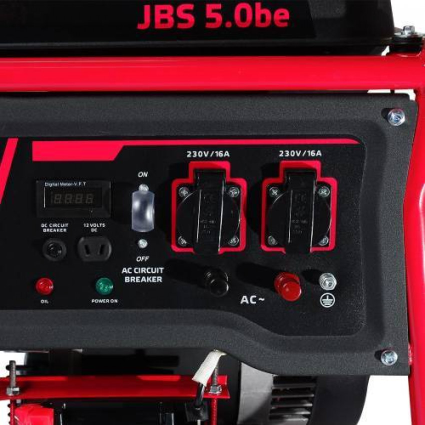 Бензиновий генератор Vitals JBS 5.0be-88865N