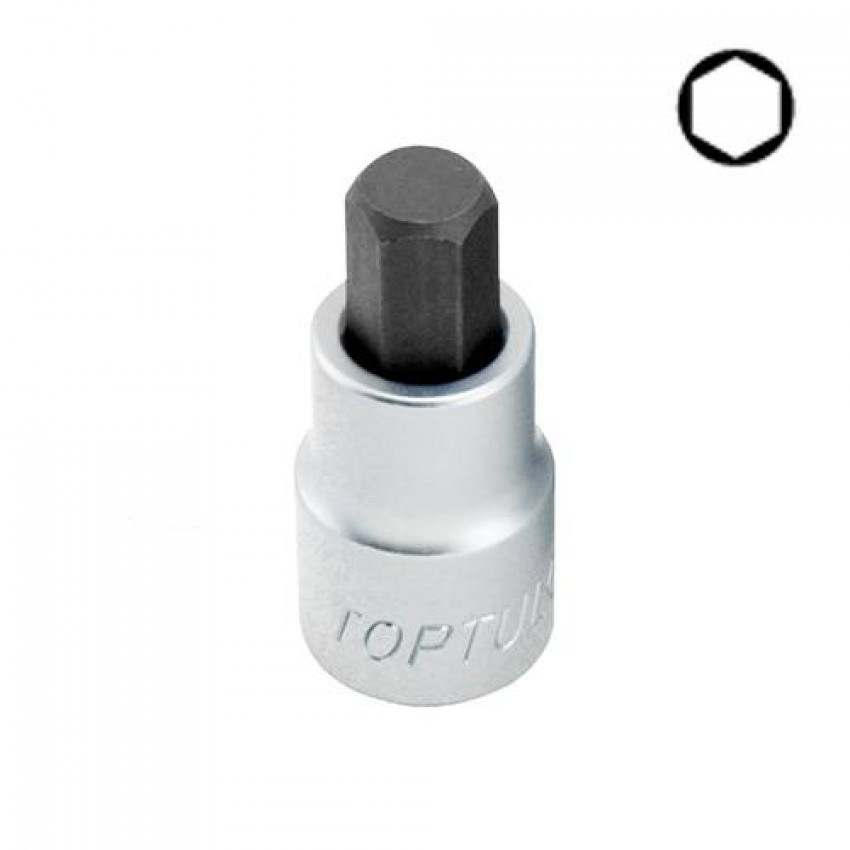 Головка HEX із насадкою 5мм 1/4" TOPTUL BCDA0805-BCDA0805