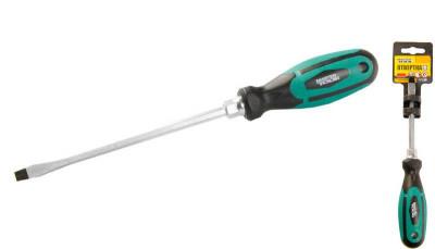 MasterTool Викрутка плоска SL6*150 посилена, Ст.: 45-8615-[articul]