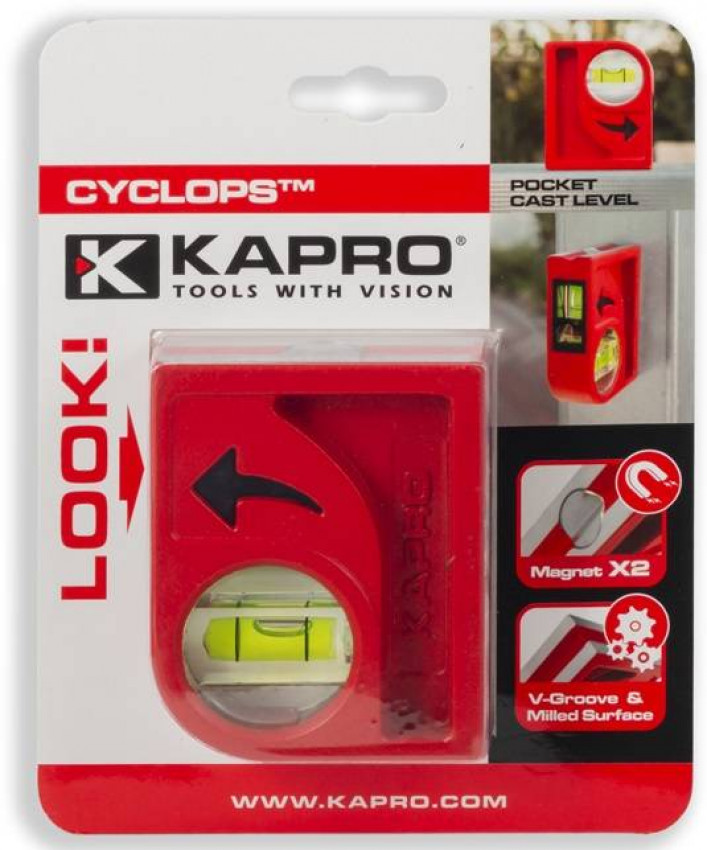 Рівень магнітний міні CYCLOPS KAPRO 846kr-846kr