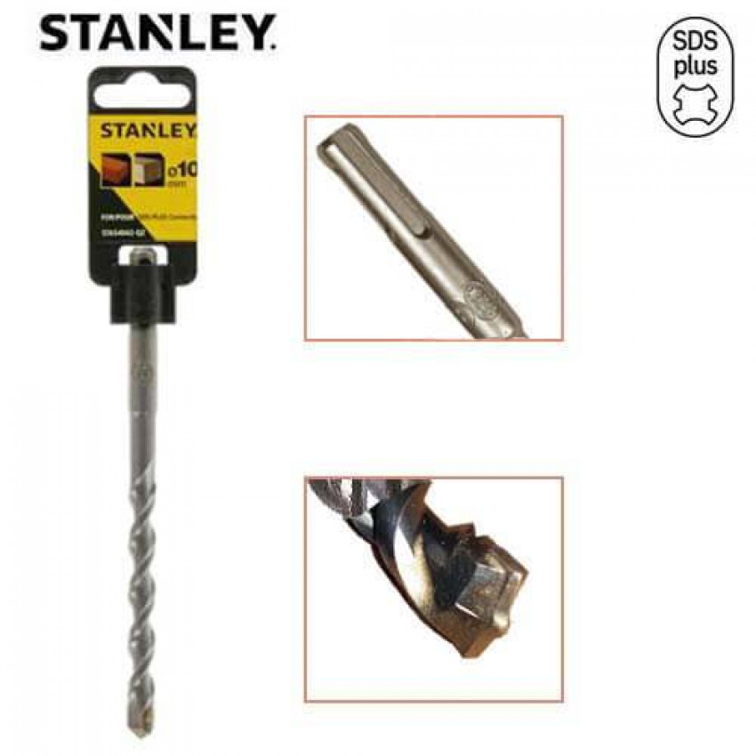 Бур SDS-Plus 10х150х210мм, 1шт. STANLEY STA54062-STA54062