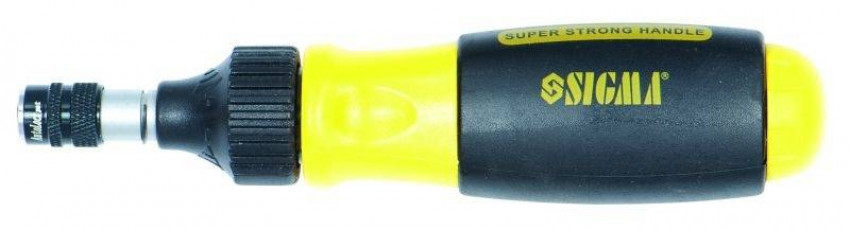 Викрутка з обмеженням зусилля біти 3шт CrV Sigma (4002081)-4002081