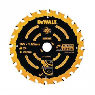 Диск пильний 165 мм, 20 мм, 24 EXTREME DeWALT DT10300-[articul]