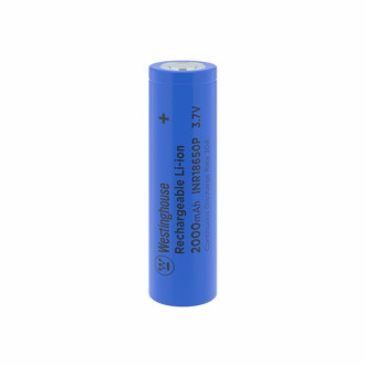 Акумулятор високотоковий літій-іонний Westinghouse Li-ion INR18650, 2000mAh, 10С, 1шт/уп-[articul]