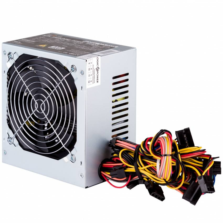 БВ 2610 Блок живлення ATX-500W, 12см, кабель живлення, 2 SATA, CE, FCC, OEM-