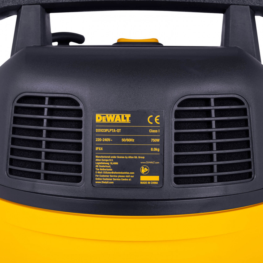 Пилосос мережевий DeWALT DXV23PLPTA-QT-DXV23PLPTA-QT