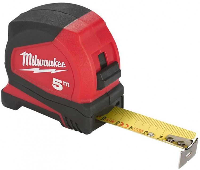 Рулетка Pro Compact MILWAUKEE, 5м, (25мм)-4932459593