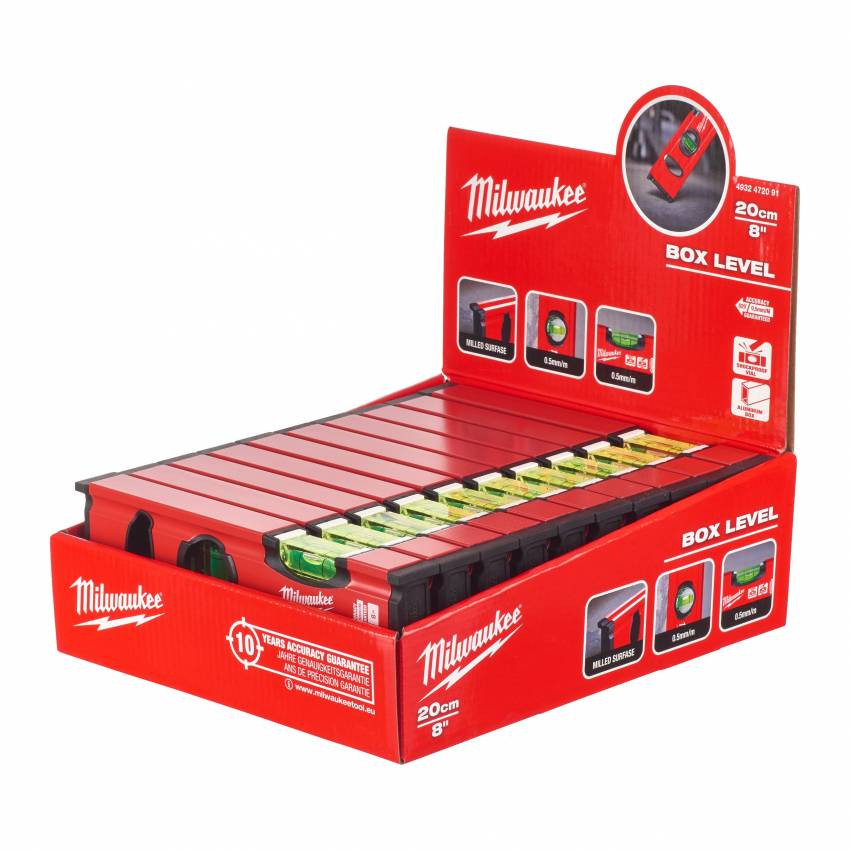 Рівень Slim Box MILWAUKEE, 120см-4932459094