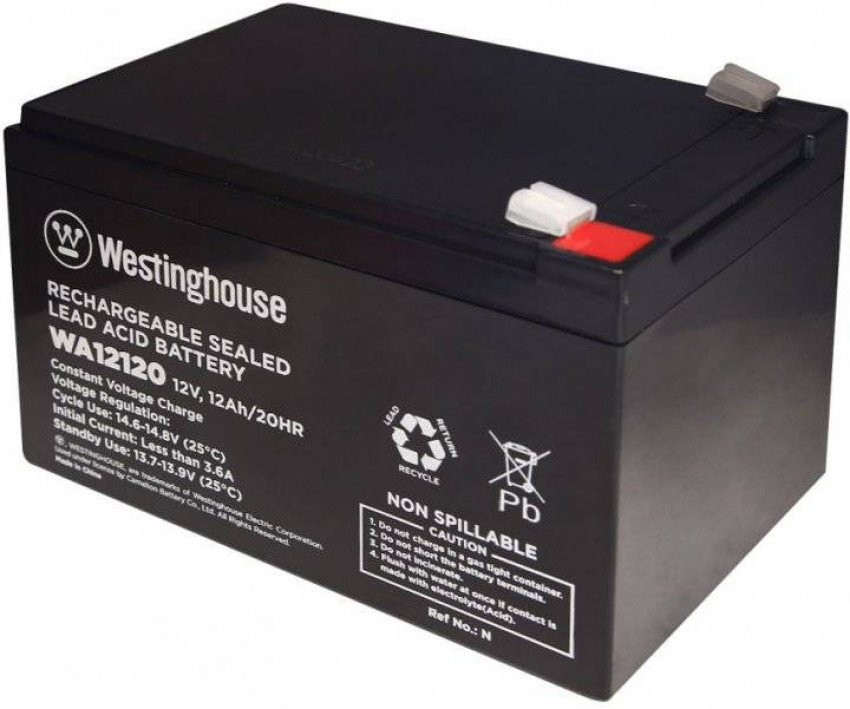 Акумуляторна батарея Westinghouse Terminal F2 12V 12Ah (WA12120N-F2)-WA12120N-F2