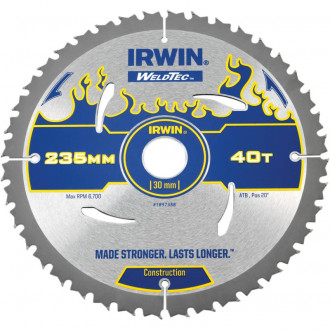 Диск для пили по деревоматеріалам IR WT CSB 235MM/40T-[articul]