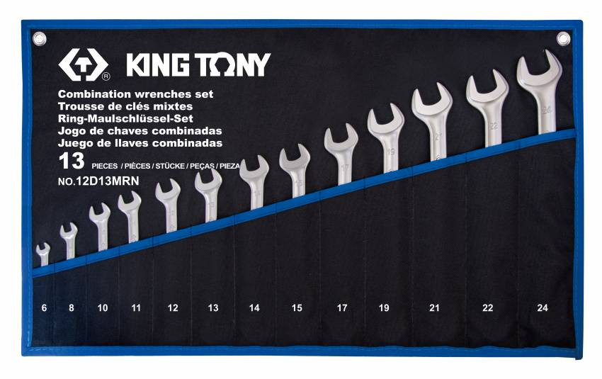 Набір ключів комбі 6-24 мм 13 одиниць-12D13MRN
