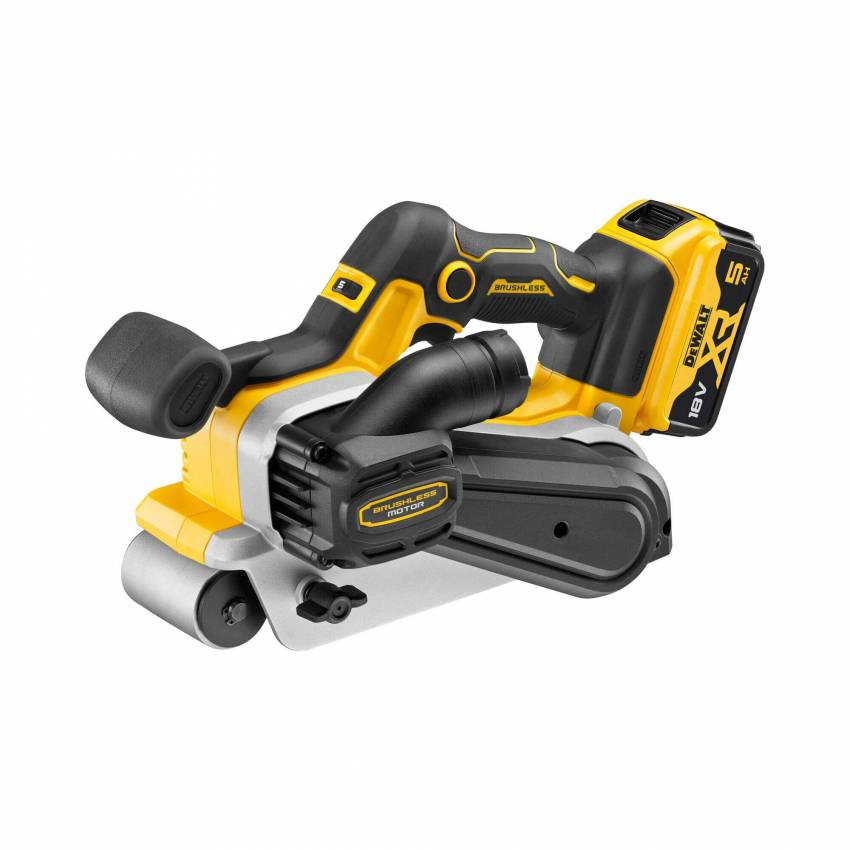 Шліфмашина стрічкова акумуляторна безщіткова DeWALT DCW220P2-DCW220P2