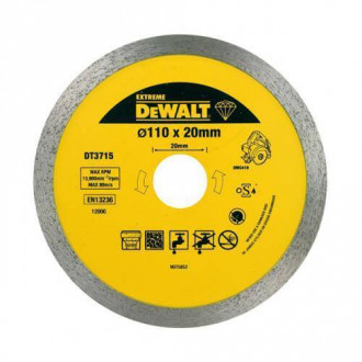 Диск алмазний DeWALT DT3715