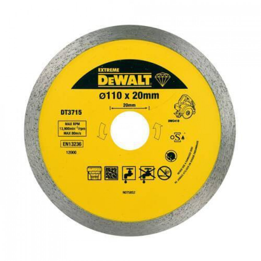 Диск алмазний DeWALT DT3715-DT3715