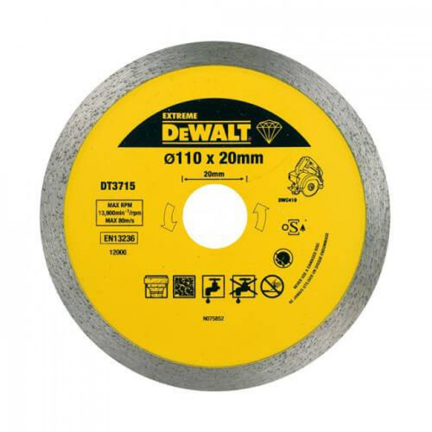 Диск алмазний DeWALT DT3715-DT3715