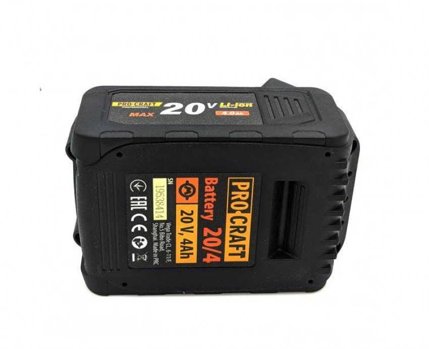 Акумуляторна батарея Procraft UNIVERSAL Battery 20/4 4 А/г-Battery20/4