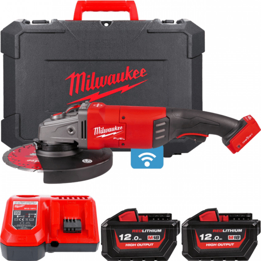 Кутошліфувальна машина MILWAUKEE 230 мм M18ONEFLAG230XPDB-121C-4933478783