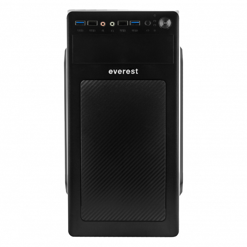 Корпус БЕЗ БЖ Everest 6116 - MATX, 2xUSB3.0+2xUSB2.0-