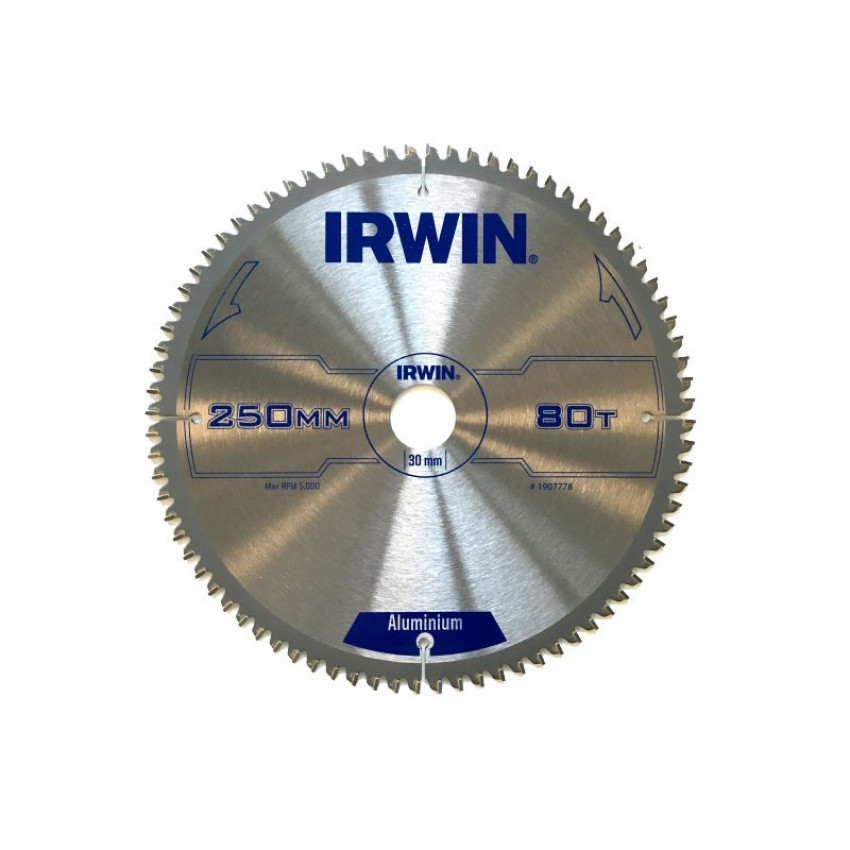 Диск для пили по алюмінію 250х80х30, IRWIN-1907778