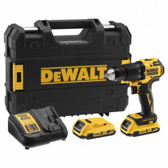 Дриль-шуруповерт акумуляторний безщітковий ударний DeWALT DCD709D2T-[articul]