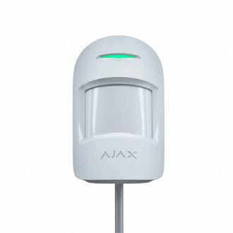 Дротовий датчик руху для приміщень AJAX MotionProtect Plus Fibra (white)-[articul]