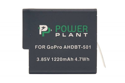 Аккумулятор PowerPlant для GoPro AHDBT-501 1220mAh-[articul]