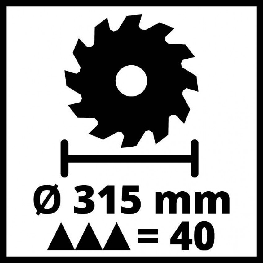 Пила циркулярна настільна TC-TS 315 U (4340556)-