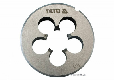 Плашка YATO М5 х 0.8 мм HSS М2, m=20 г [100/400]-[articul]