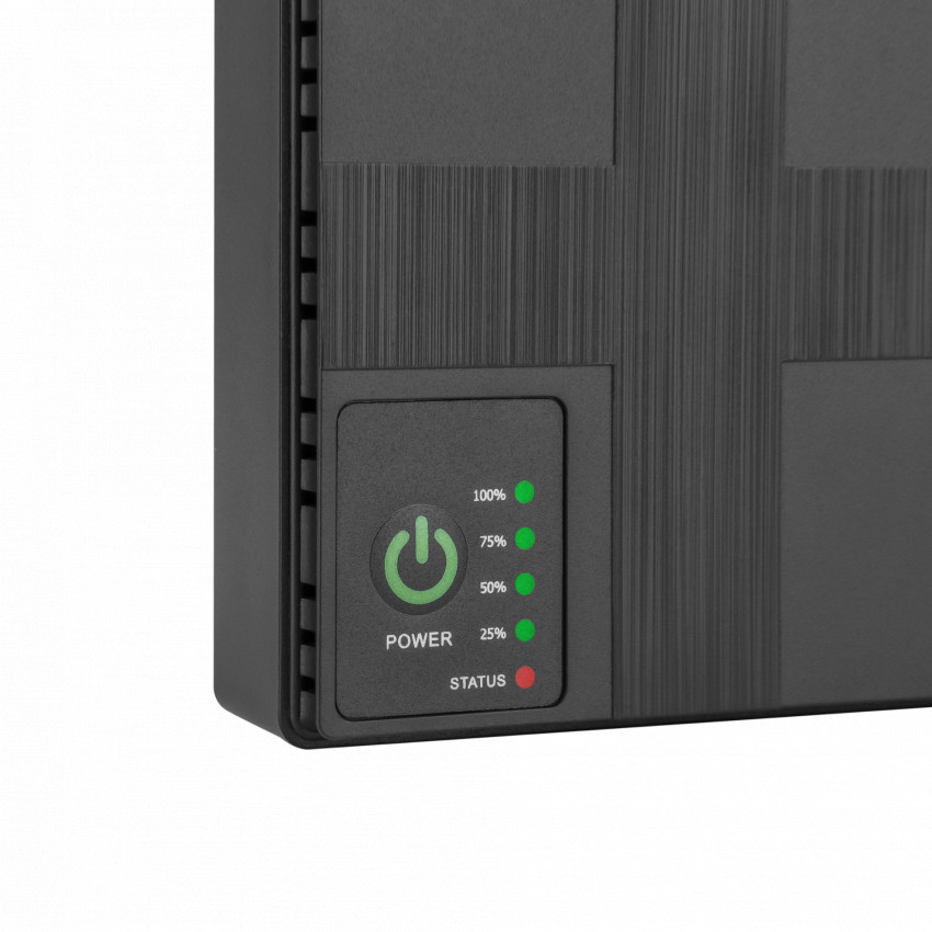 Портативне джерело безперебійного живлення GreenVision GV-009-UPS-DC1018W Black-