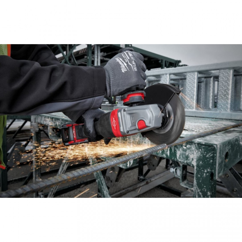 Кутошліфувальна машина акумуляторна MILWAUKEE M18FHSAG125XPDB-0-4933471076