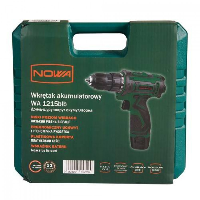 Шурупокрут акумуляторний NOWA WA1215blb-145709