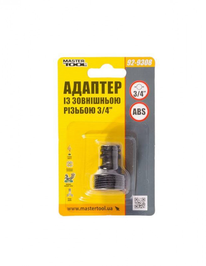 Адаптер для коннектора MASTERTOOL 3/4"ЗР 92-9308-92-9308